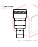 T7-8-30370 Quick Coupler (Female), 6.5x10