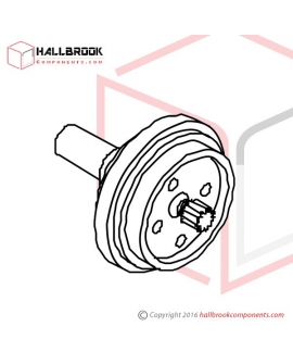 MV-1-61090 Tension Roller Shaft