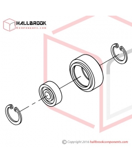 Upper Feed Roller Set (For 15.5mm)