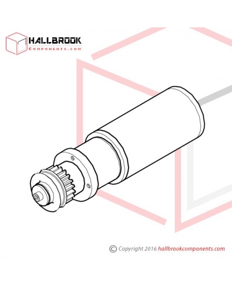 T7-1-21003 Tension Motor (M3) Ass'y (For 9mm)