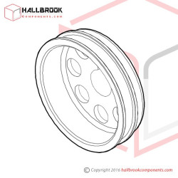 T7-1-23110S Guide Wheel (For 5-6 mm)