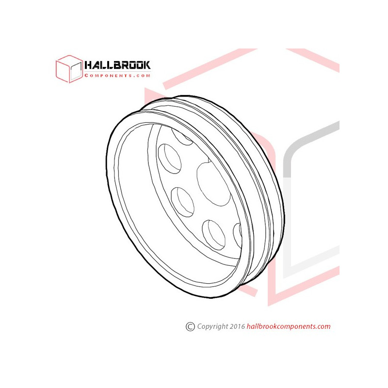 T7-1-23110S Guide Wheel (For 5-6 mm)