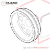T7-1-23110S Guide Wheel (For 5-6 mm)