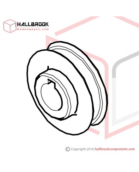 T7-1-21122S Guide Wheel (For 9 mm)