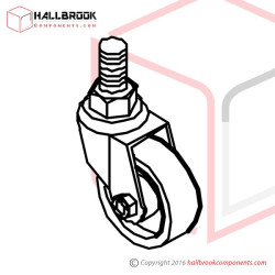 T7-5-10180S Caster (Free) (Stainless Steel Model)