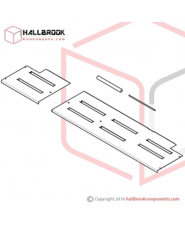 T7-5-10547 Upper Table, Front Set (For 9mm, 1650W)