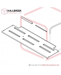 T7-5-10540 Upper Table, Front Set (For 5-6mm, 850W)