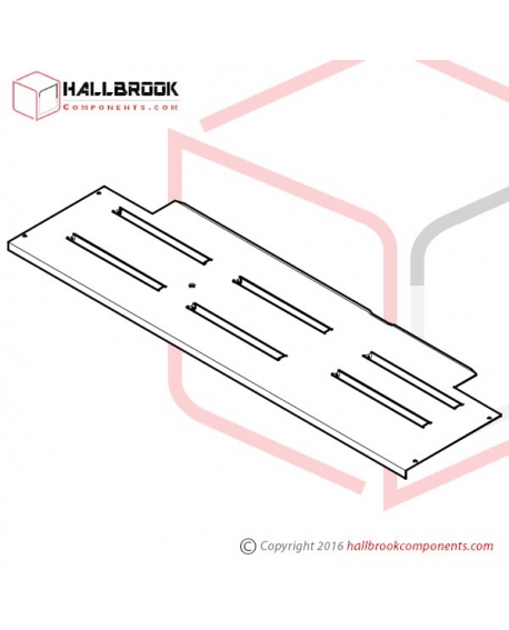 T7-5-10480 Upper Table Front (For 5-6mm, 850W)