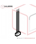 T7-6-60350 Wire Ass'y X12 (For Main P.C.B.)