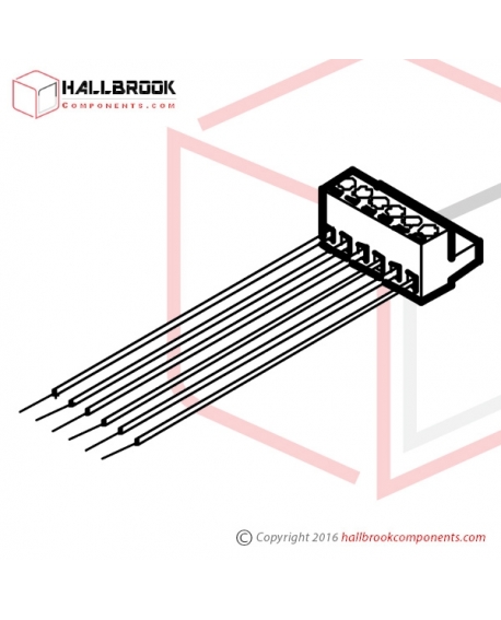 T7-6-60390 Wire Ass'y X23 (For Main P.C.B.)