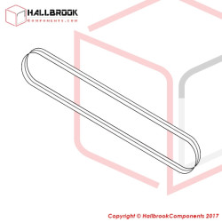 T6-1-70111 V-Belt, M-22 (For TP-601D1/TP-601L1)